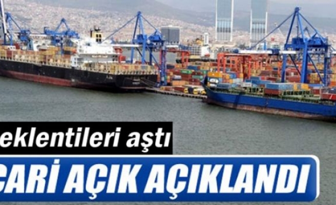 Cari açık beklentileri aştı