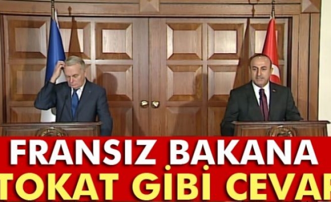 Çavuşoğlu, Fransız Bakana ’ifade özgürlüğü’nü hatırlattı