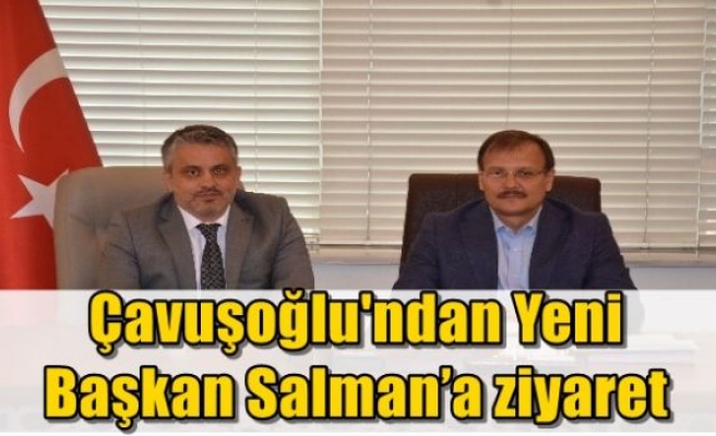  Çavuşoğlu'ndan Başkan Salman’a ziyaret