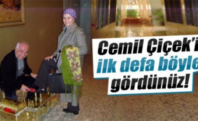 Cemil Çiçek'ten örnek davranış