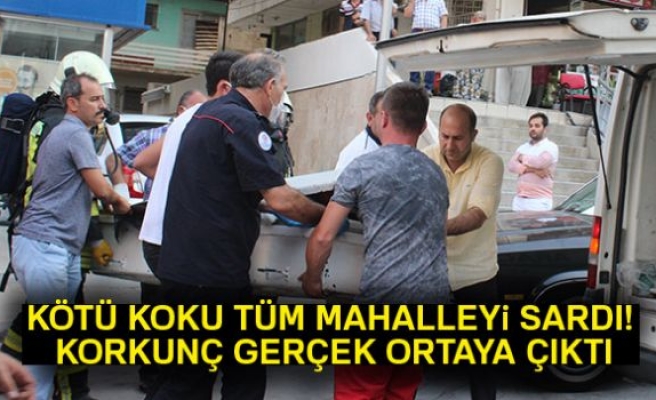 CESET KOKUSU MAHALLEYİ SARDI!