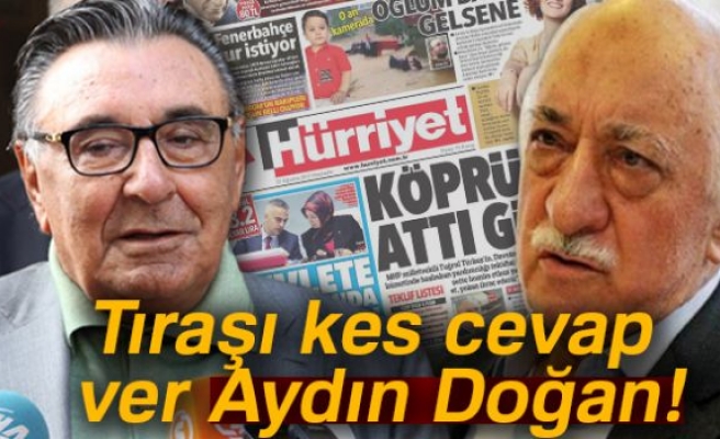 Cevap ver Aydın Doğan!