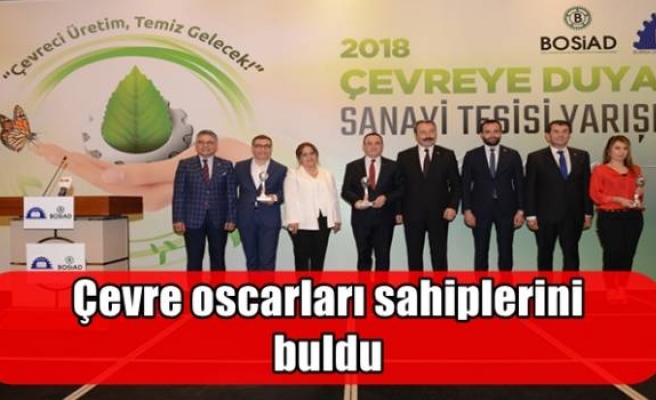 Çevre oscarları sahiplerini buldu