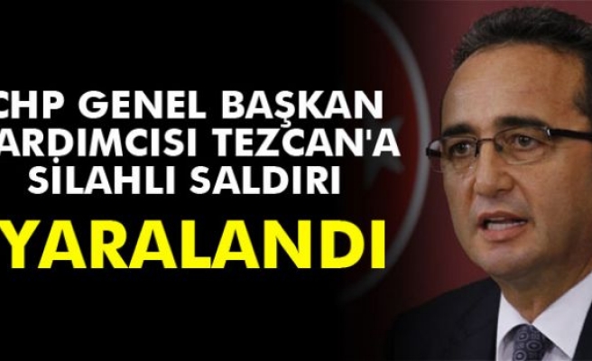 CHP Genel Başkan Yardımcısı Tezcan'a silahlı saldırı