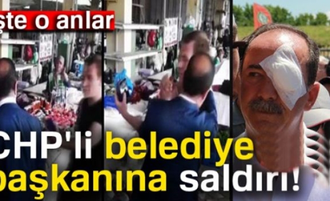 CHP'li Belediye Başkanına Yumruklu Saldırı