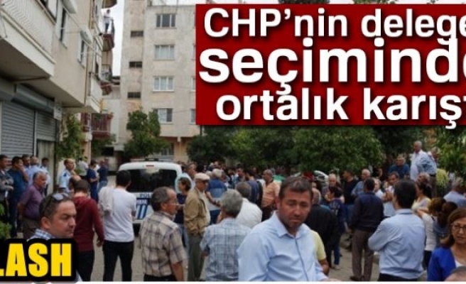 CHP’nin delege seçiminde ortalık karıştı