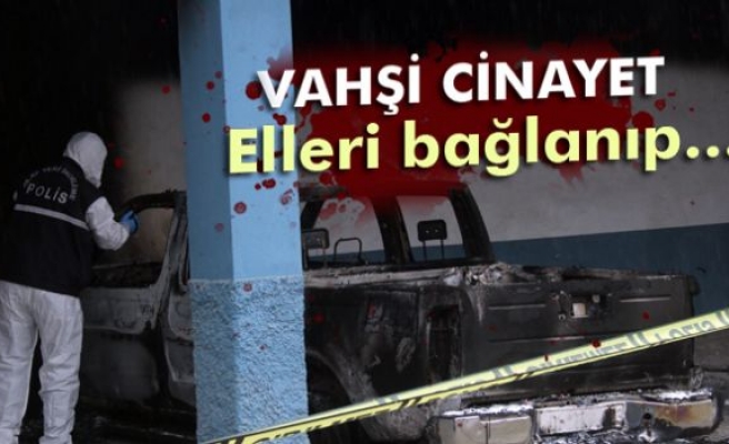 Çiftlikte vahşi cinayet