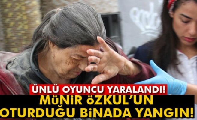 Cihangir’de ünlü tiyatro oyuncusunun evi yandı