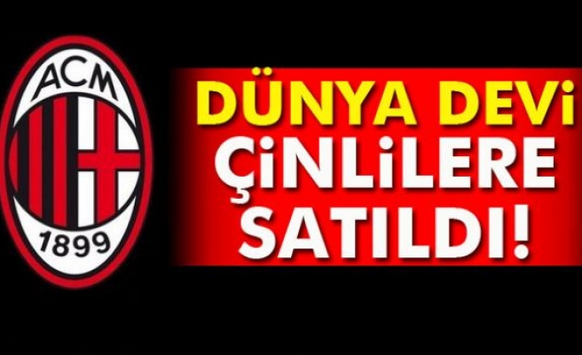 Çinliler Milan'ı Satın Aldı