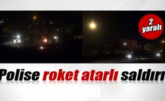 Cizre’de polise roket atarlı saldırı