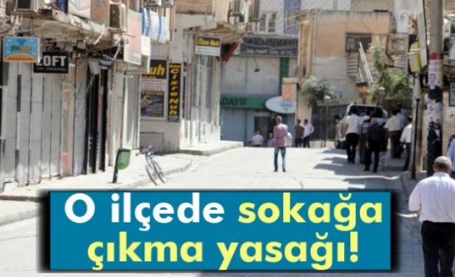 Cizre’de sokağa çıkma yasağı