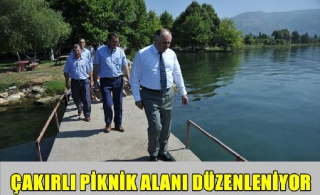 Çakırlı pinik alanı düzenleniyor