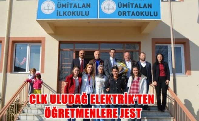 CLK Uludağ Elektrik’ten öğretmenlere jest