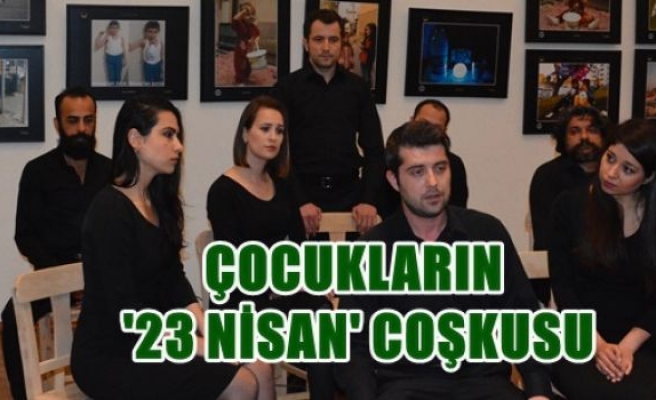 Çocukların ‘23 Nisan’ coşkusu