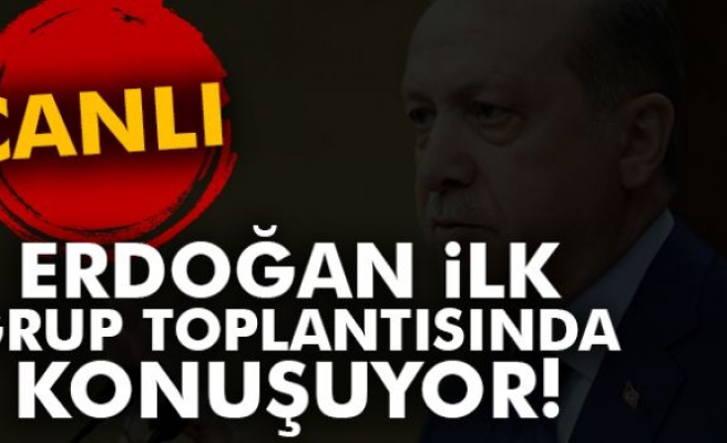 Cumhurbaşkanı Erdoğan AK Parti grubunda!