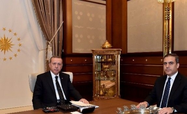 Cumhurbaşkanı Erdoğan Hakan Fidan’ı Kabul Etti