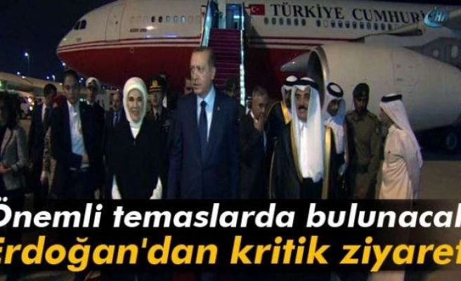 Cumhurbaşkanı Erdoğan Katar’da