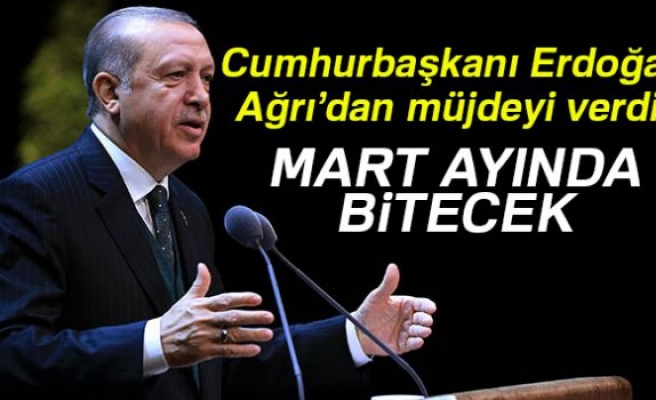 CUMHURBAŞKANI ERDOĞAN MÜJDEYİ VERDİ!