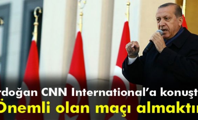 Cumhurbaşkanı Erdoğan: 'Önemli Olan Maçı Almaktır'