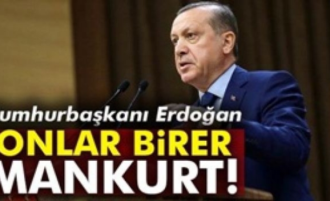 Cumhurbaşkanı Erdoğan: Onlar birer mankurt