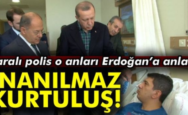 Cumhurbaşkanı Erdoğan yaralıları ziyaret etti