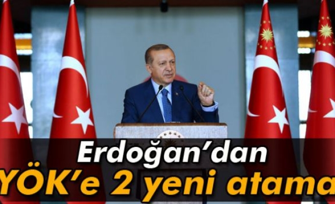 Cumhurbaşkanı Erdoğan YÖK’e 2 isim seçti