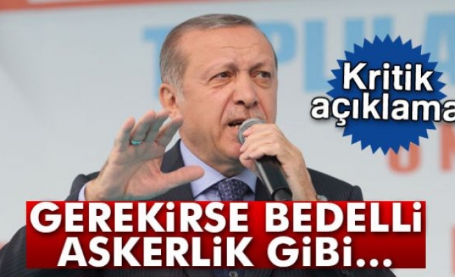 Cumhurbaşkanı Erdoğan'dan Flaş Açıklama: 'Düzenleme Yapılabilir'