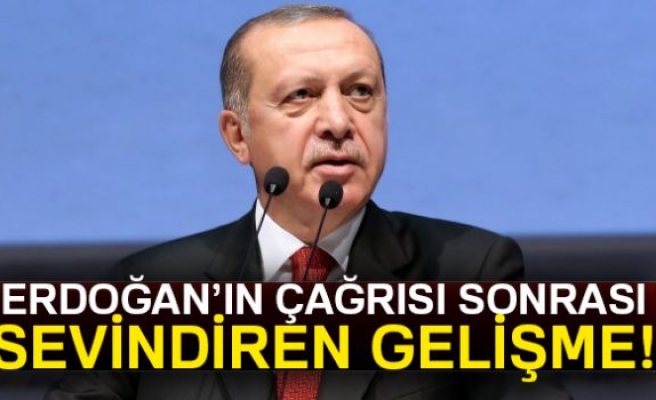 Cumhurbaşkanı Erdoğan'ın çağrısı istihdamı büyütüyor