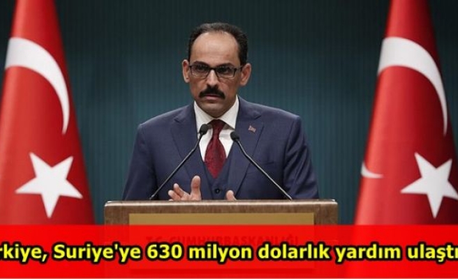 Cumhurbaşkanlığı Sözcüsü Kalın'dan açıklama 