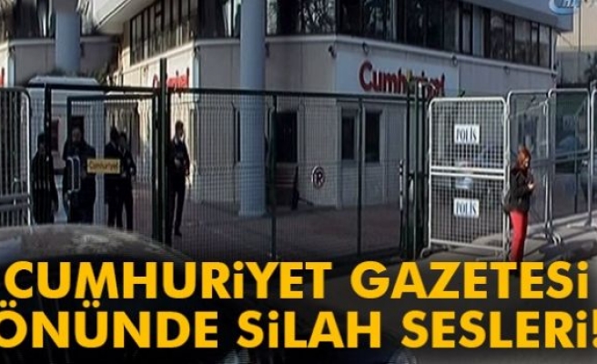 Cumhuriyet Gazetesi Önünde Silah Sesleri!