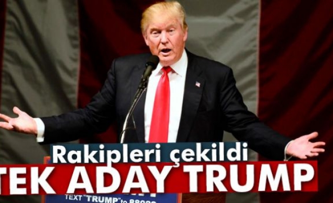 Cumhuriyetçilerin tek adayı Donald Trump