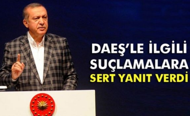 DAEŞ’le ilgili suçlamalara sert yanıt verdi