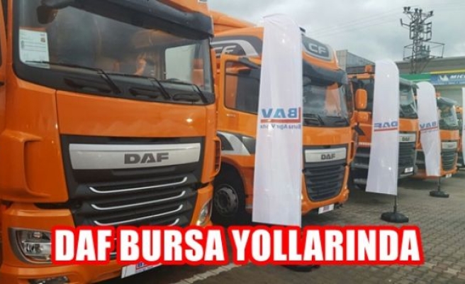 DAF Bursa yollarında