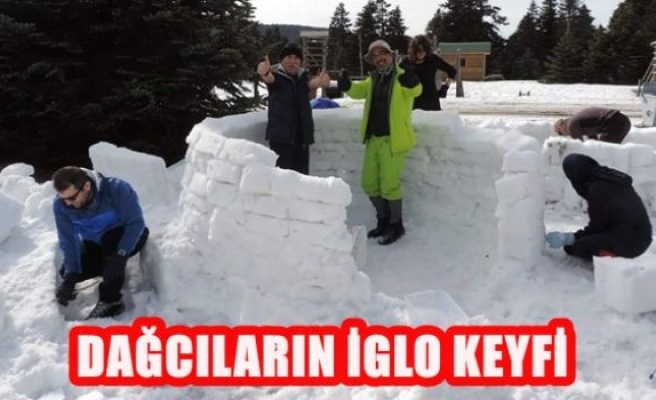 Dağcıların İglo Keyfi