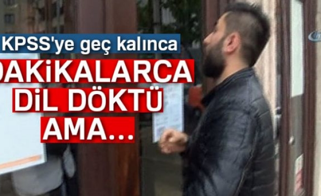 DAKİKALARCA DİL DÖKTÜ AMA!