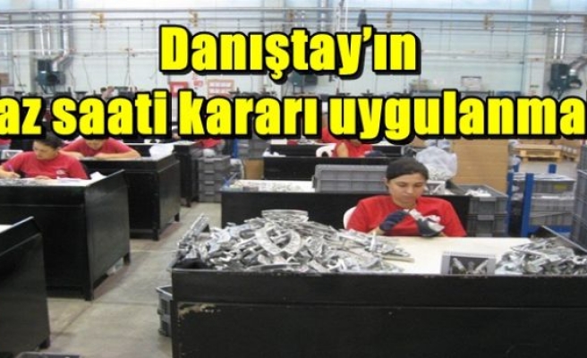 Danıştay’ın yaz saati kararı uygulanmalı 