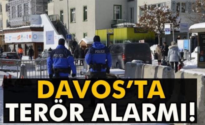 Davos’ta terör alarmı