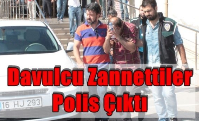 Davulcu Zannettiler Polis Çıktı