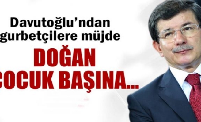 Davutoğlu gurbetçilere seslendi