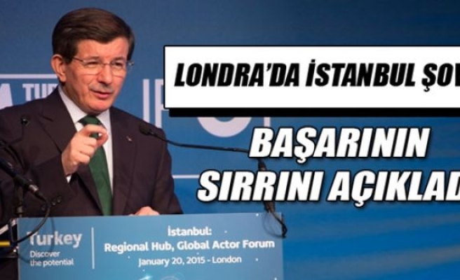 Davutoğlu: İstanbul finansal bir merkez olma yolundadır