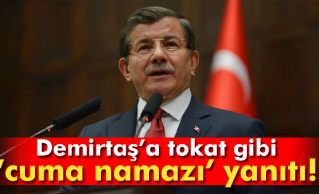 Davutoğlu’ndan Demirtaş’a tokat gibi yanıt