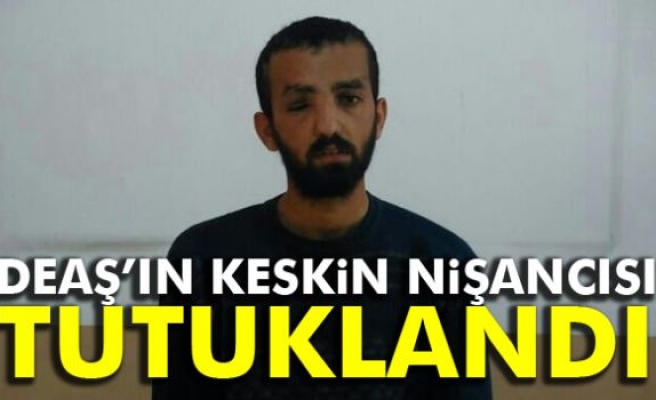 DEAŞ'ın keskin nişancısı tutuklandı