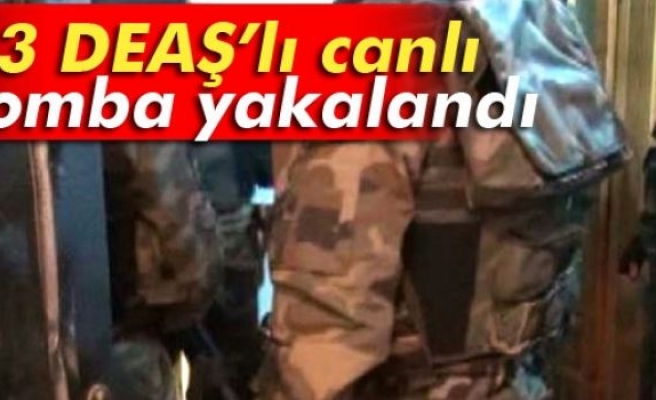 DEAŞ'lı Canlı Bomba Yakalandı!