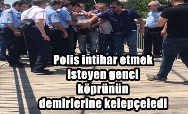 Demirlere kelepçelendi