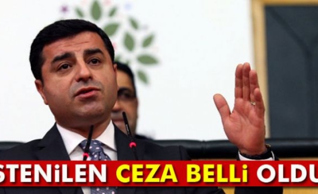 Demirtaş 7 yılla yargılanacak