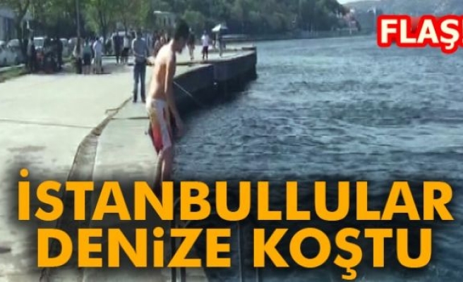 DENİZE KOŞTULAR!