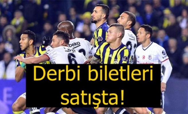 Derbi biletleri satışta!