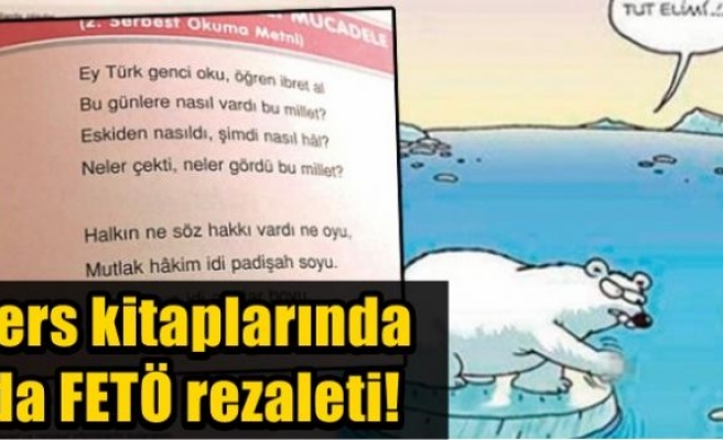 Ders kitaplarında da FETÖ rezaleti! 