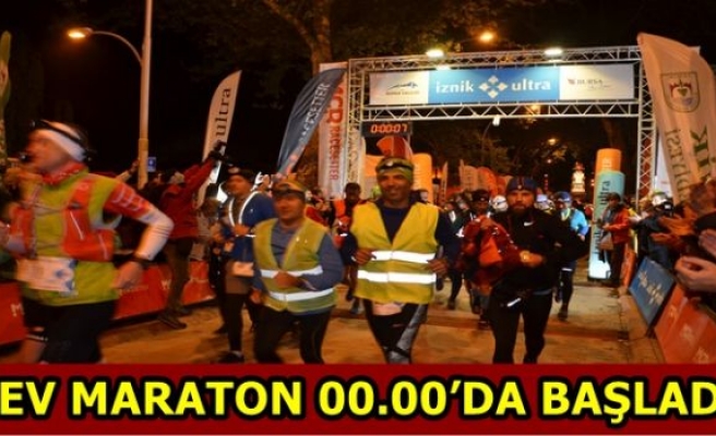 DEV MARATON 00.00’DA BAŞLADI