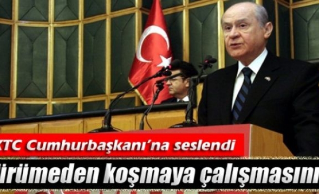 Devlet Bahçeli, KKTC Cumhurbaşkanı’na seslendi